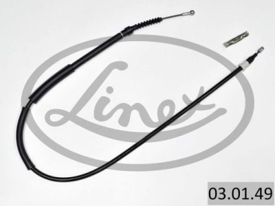 Linka hamulca LINEX 03.01.49 8Z0609721E