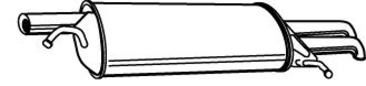 Tłumik końcowy WALKER 22070-52 3B0253609AK