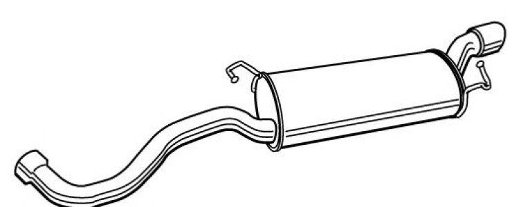 Tłumik WALKER 22720-65 