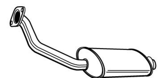 Tłumik końcowy WALKER 22756-62 