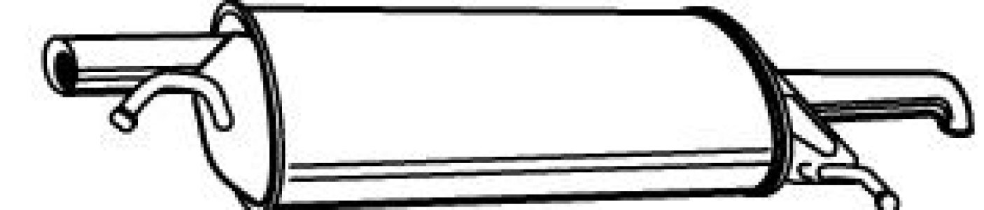 Tłumik końcowy WALKER 21562-53 3B0253609