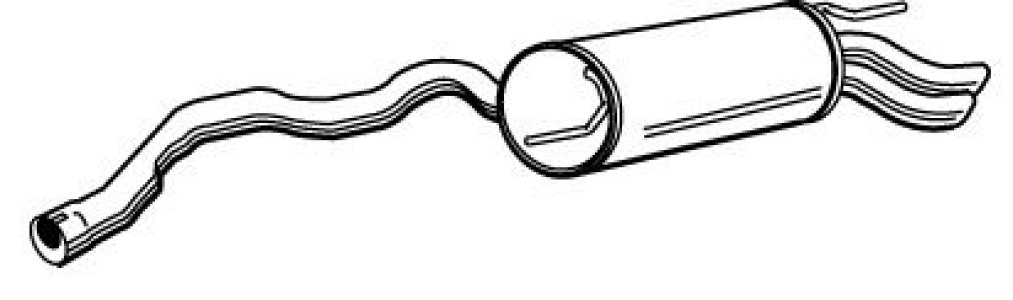 Tłumik końcowy WALKER 22722-65 074253609AS