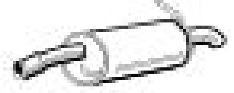 Tłumik końcowy WALKER 71394-52 