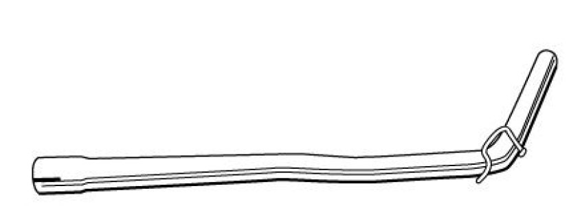 Rura środkowa WALKER 21856-63 7700308544