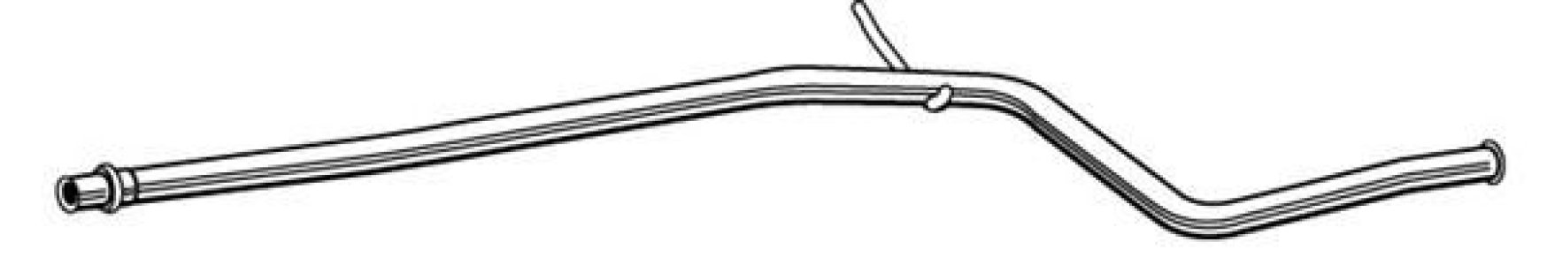 Rura środkowa WALKER 22410-66 1717AR