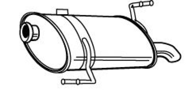 Tłumik końcowy WALKER 22734-52 1726NZ