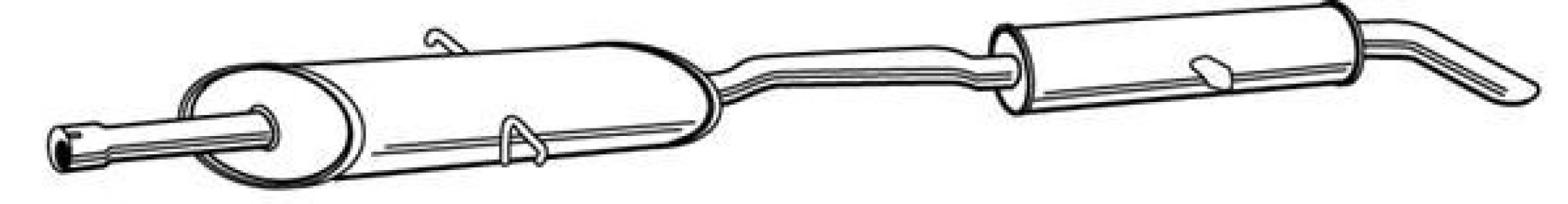 Tłumik końcowy WALKER 21521-67 