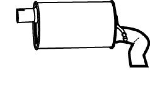 Tłumik końcowy WALKER 21951-52 7M0253609AT