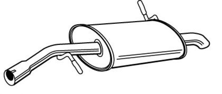 Tłumik końcowy WALKER 22306-52 1726NT