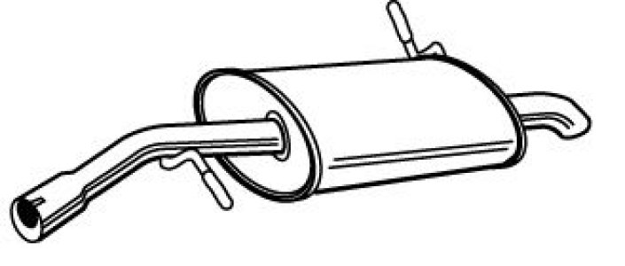 Tłumik końcowy WALKER 22308-52 1726NV