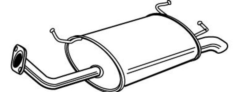 Tłumik końcowy WALKER 22190-52 201003J300