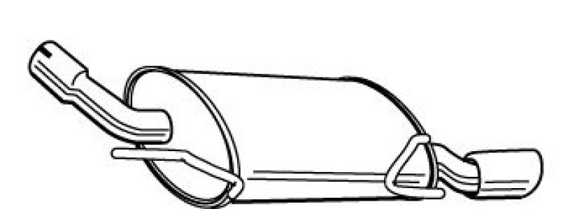 Tłumik końcowy WALKER 22477-52 5852123