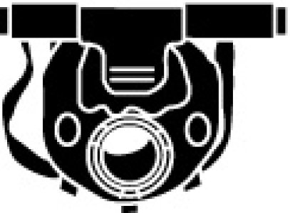 Wieszak gumowo-metalowy WALKER 80300-22 1755J3