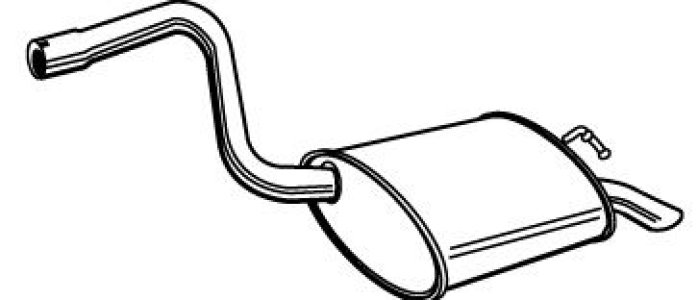 Tłumik WALKER 70134-53 