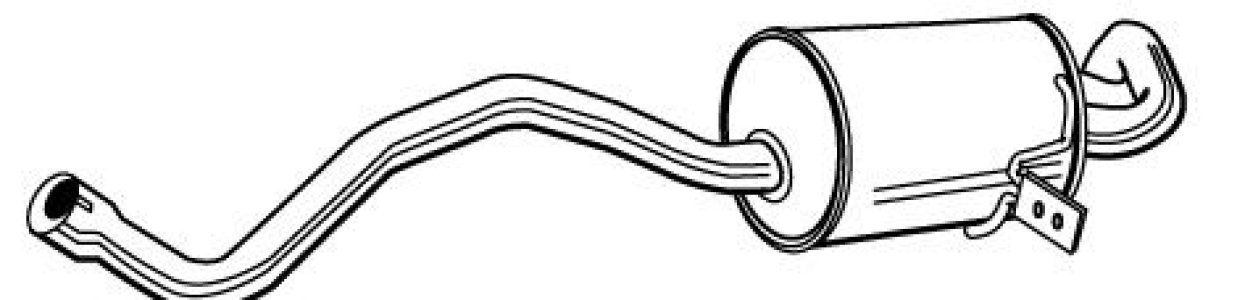 Tłumik końcowy WALKER 23081-53 8200385653