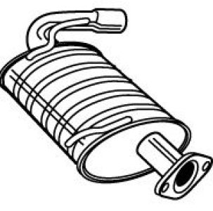 Tłumik końcowy WALKER 22914-52 1430081A00