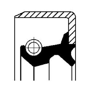 USZCZELNIACZ 40X64X12/17,5 CORTECO 19016587B M00527165