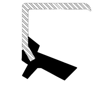 USZCZELNIACZ 40X55,5X9/10,8
