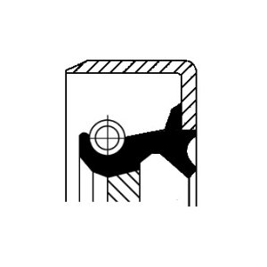 USZCZELNIACZ 35X67X12/19 CORTECO 19027904B 3818901G15