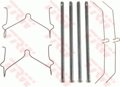 Zestaw montażowy klocków hamulcowych TRW PFK549 440984000