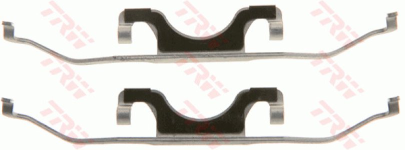 Zestaw montażowy klocków hamulcowych TRW PFK555 34111150555