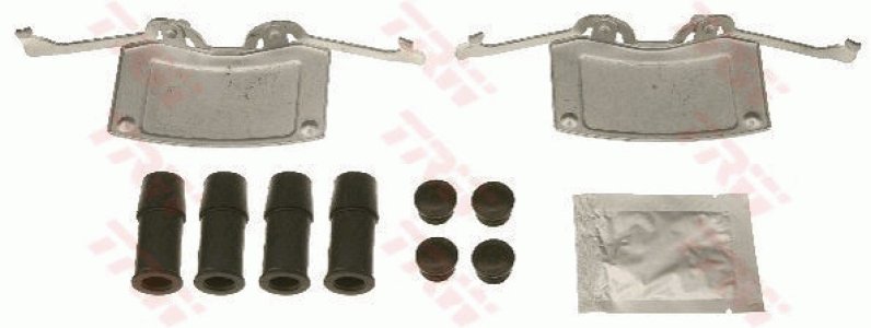 Zestaw montażowy klocków hamulcowych TRW PFK624 