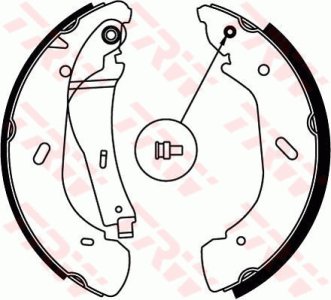 Szczęki hamulcowe TRW GS8690 4143208