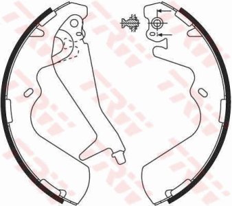 Szczęki hamulcowe TRW GS8696 583054AA00