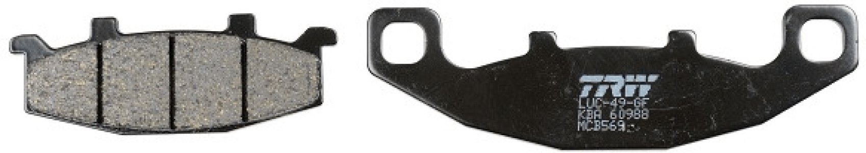 Klocki hamulcowe TRW MCB569 