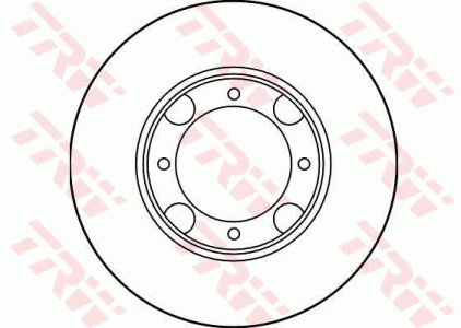 Tarcza hamulcowa TRW DF1958 5171224100