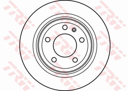 Tarcza hamulcowa TRW DF2557 34211162305