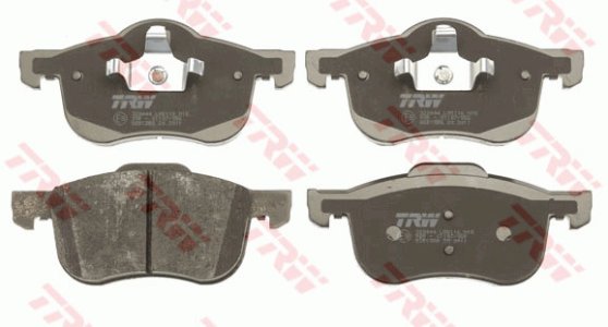 Klocki hamulcowe TRW GDB1388 23073189 PRZÓD