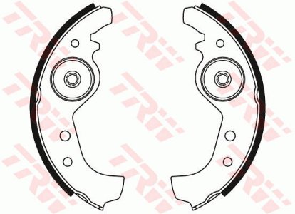 Szczęki hamulcowe TRW GS8160 5880891