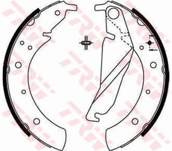 Szczęki hamulcowe TRW GS8209 34211154921
