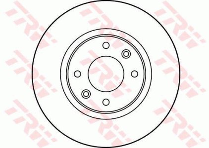 Tarcza hamulcowa TRW DF2796 4246L8