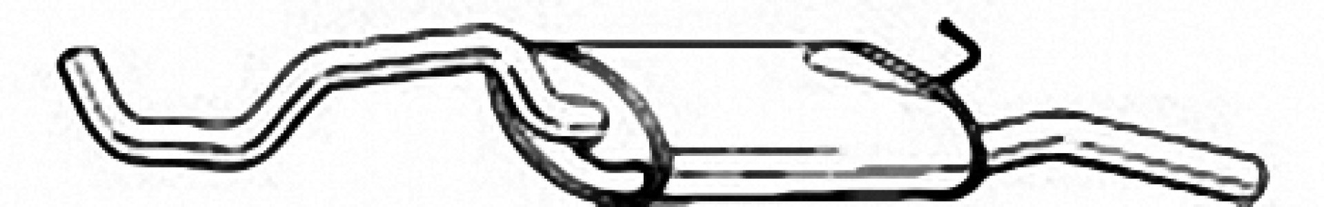 Tłumik końcowy IZAWIT 16.012A 6K5253609E