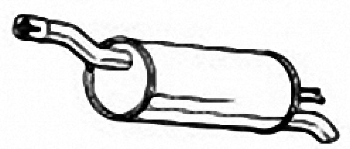 Tłumik końcowy IZAWIT 14.311A 51723622