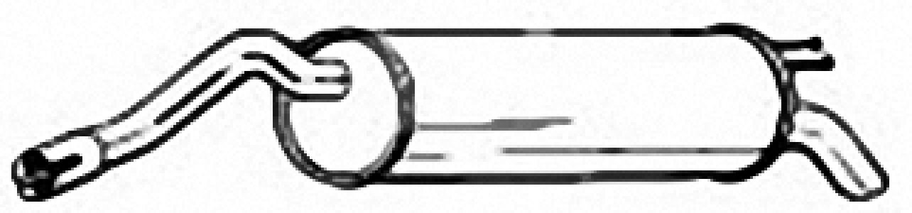 Tłumik końcowy IZAWIT 14.321A 46805965