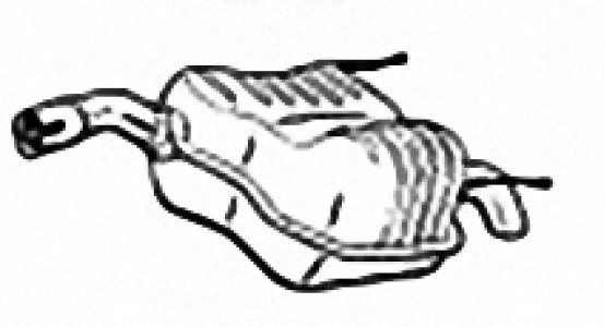 Tłumik końcowy IZAWIT 21.218A 5852176