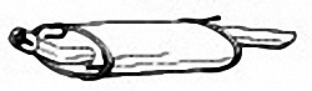 Tłumik końcowy IZAWIT 17.196A 1094577