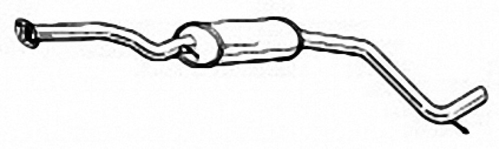 Tłumik środkowy IZAWIT 17.222A 7116117