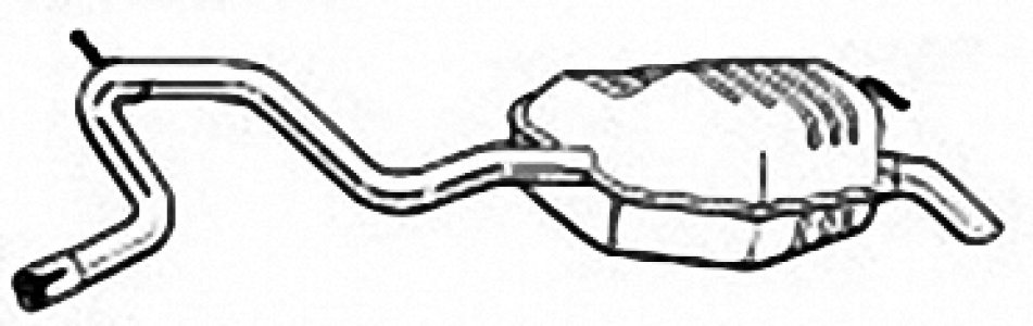 Tłumik końcowy IZAWIT 17.223A 7116124