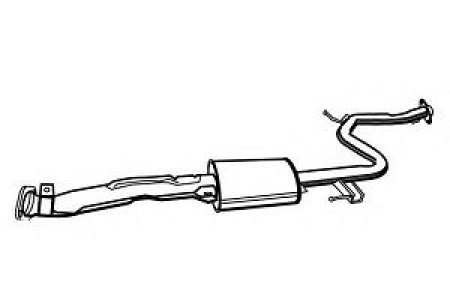 TŁUMIK IZAWIT 21.147A 24418596 OPEL