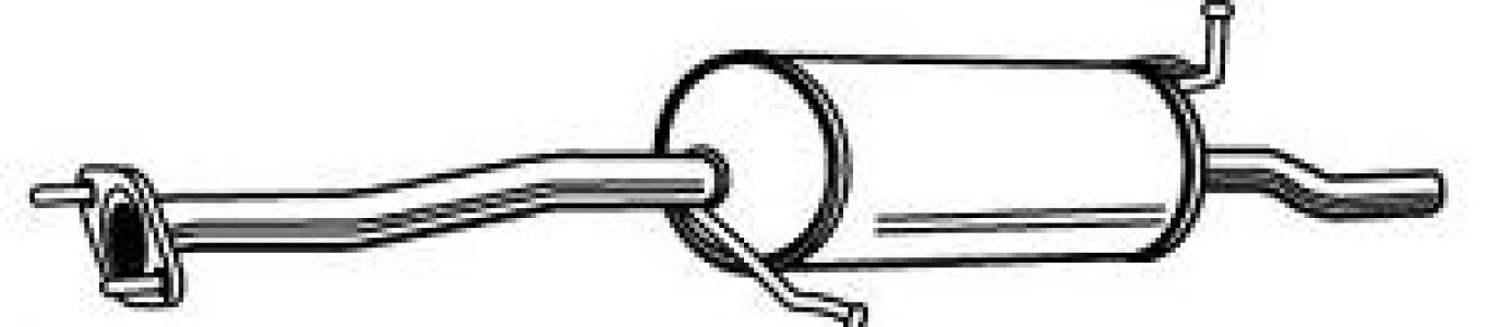 TŁUMIK IZAWIT 21.148A 5852057 OPEL