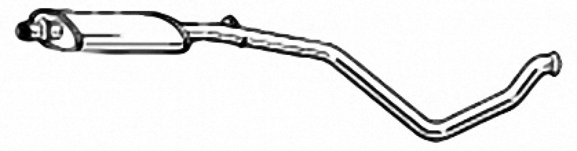 Tłumik środkowy IZAWIT 27.991A 171737