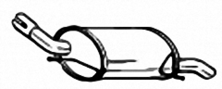 Tłumik końcowy IZAWIT 21.902A 5852121