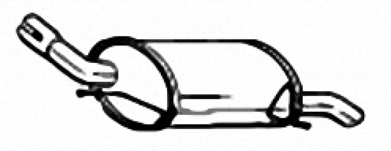 Tłumik końcowy IZAWIT 21.905A 5852122