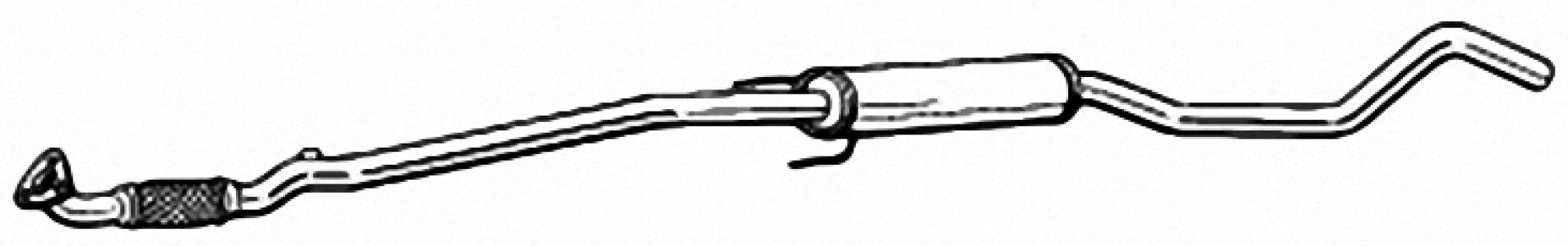 Rura środkowa IZAWIT 21.899A 5852128