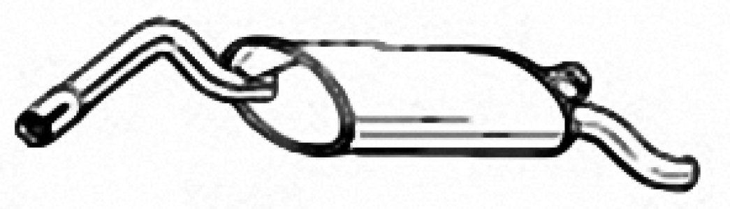 Tłumik środkowy IZAWIT 18.005A 7590645