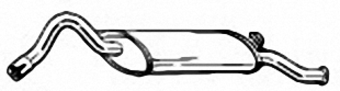 Tłumik końcowy IZAWIT 18.006A 007590659B